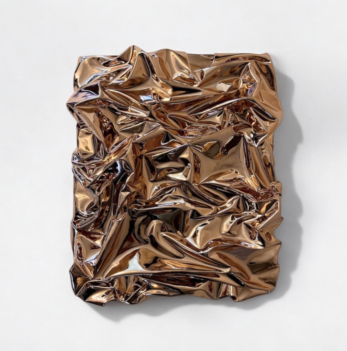 Customizable 48 x 36 reflective wall sculpture by Jason Adkins